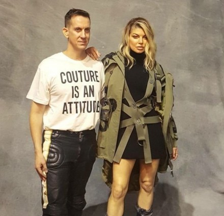 Fergie a Milano per la Fashion Week